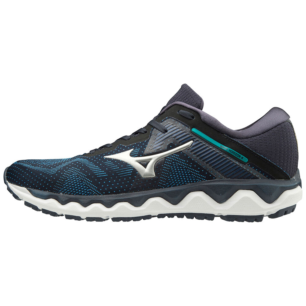 Mizuno Wave Horizon 4 Férfi Futócipő Sötétkék FNX968270